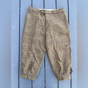 Farlows Men’s Pants Size 34 Hunting Knickers Breeks Wool